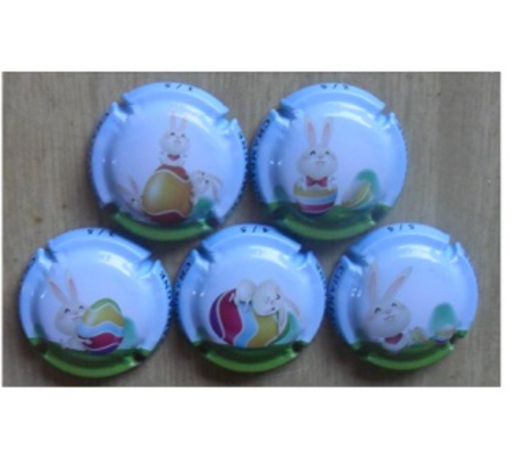 Champagne capsules - Generieken 1248 Paques 2022 (G1248), Envoi