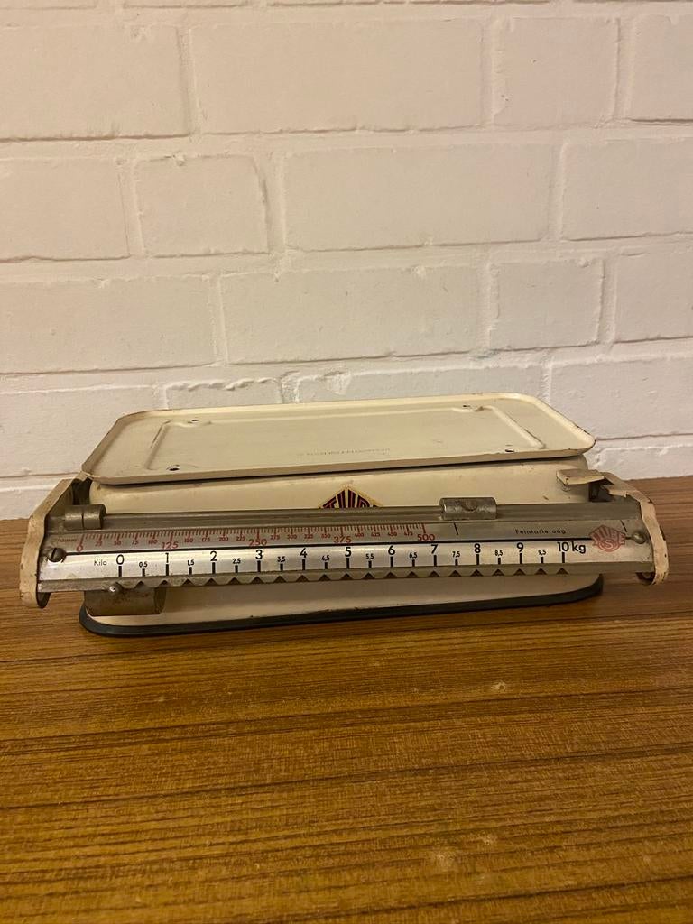 Strube weegschaal retro vintage, Ophalen of Verzenden, Huis en Inrichting