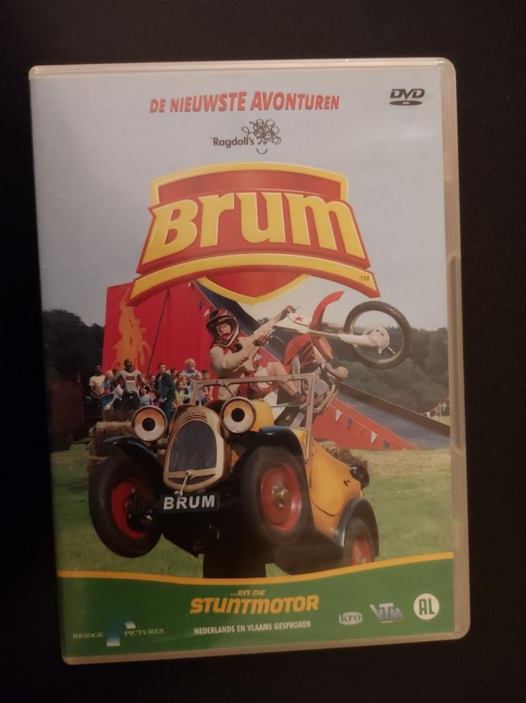 Dvd Brum en de stuntmotor, Cd's en Dvd's, Ophalen of Verzenden, Zo goed als nieuw
