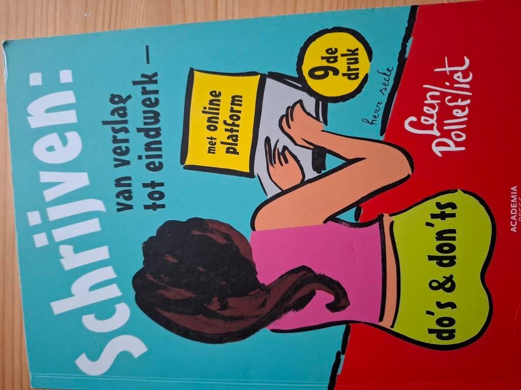 Schrijven van verslag tot eindwerk, Enlèvement ou Envoi, Comme neuf