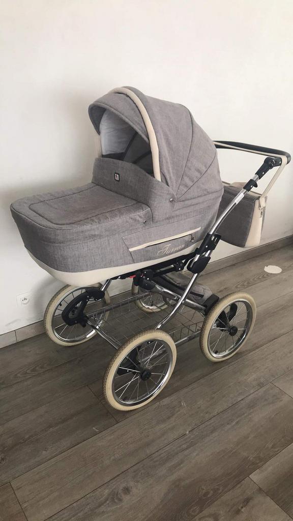 Poussette + posset+sac pour bébé, Enlèvement, Comme neuf, Poussette, Pneus