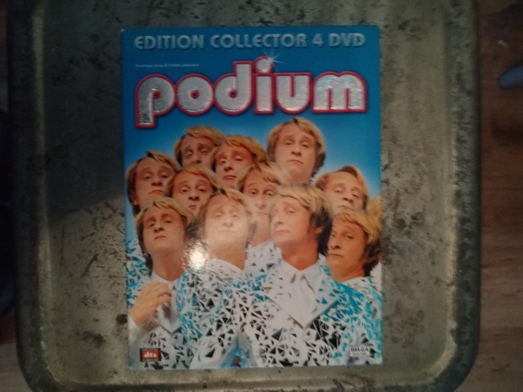 Podium (Poelvoorde – 4DVD), Cd's en Dvd's, Verzenden, Zo goed als nieuw, Overige genres