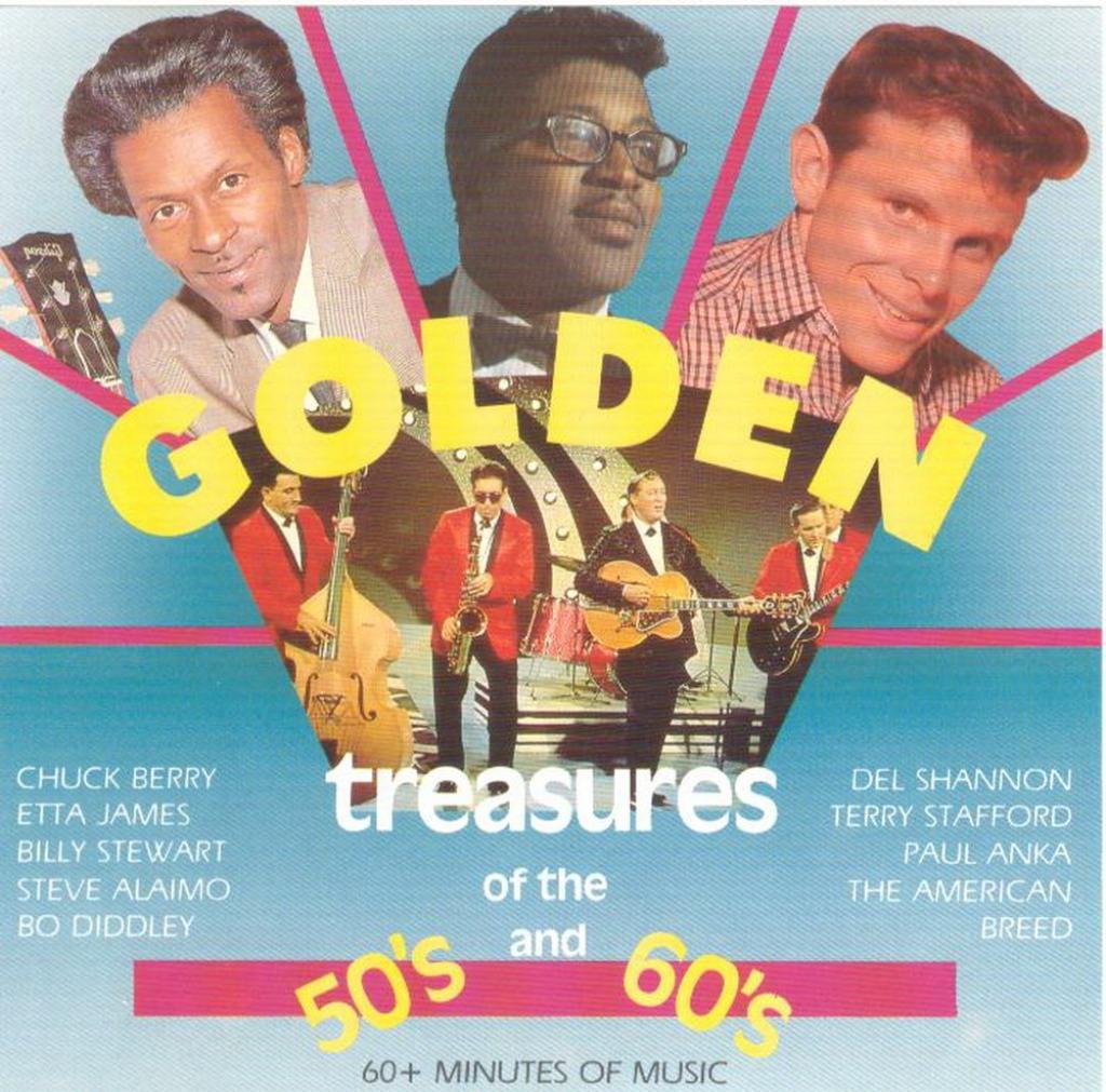 CD * GOLDEN TREASURES OF THE 50's AND 60's, Ophalen of Verzenden, Zo goed als nieuw