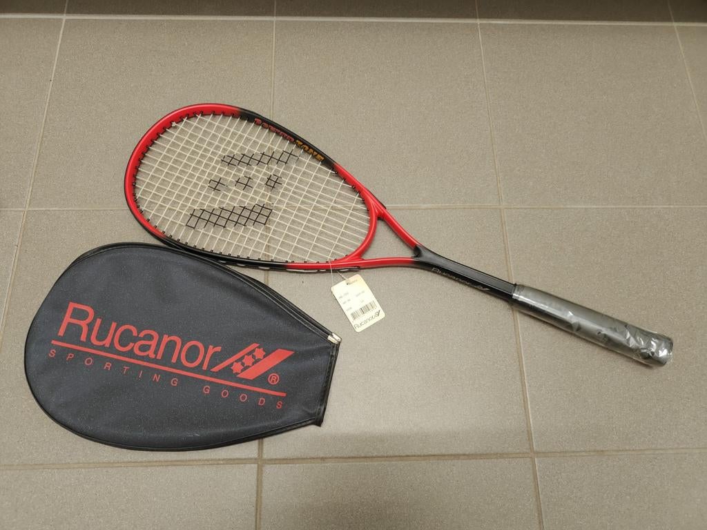 Squash racket nieuw, Sports & Fitness, Squash, Enlèvement ou Envoi, Neuf, Raquette, Avec housse