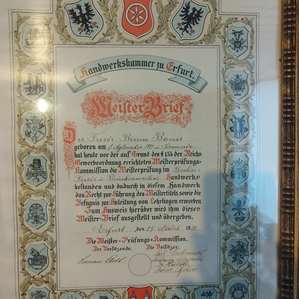 Antiek kappersmateriaal, Ophalen of Verzenden