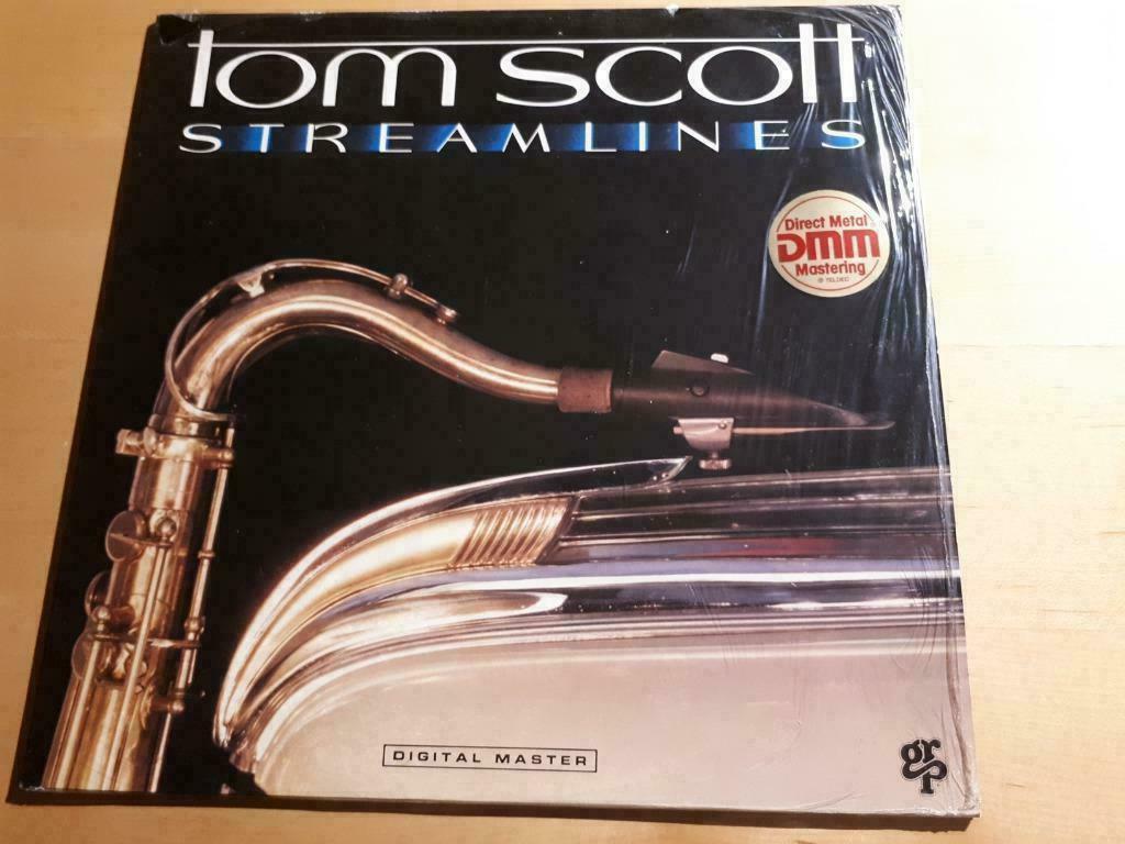 Tom Scott LP 1987 Streamlines  DMM (Fusion, Jazz-Funk), Ophalen of Verzenden, 1980 tot heden, Jazz