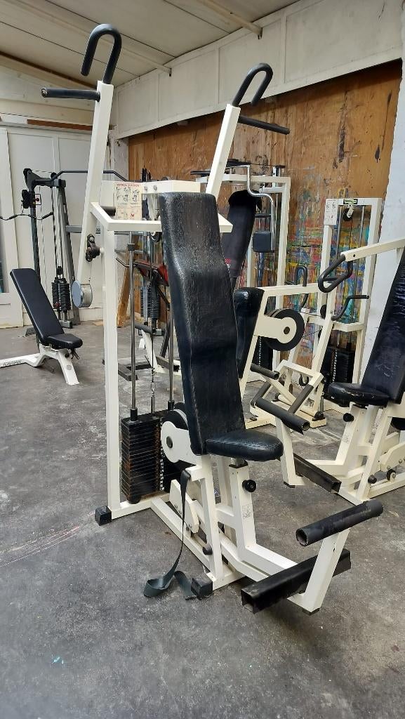 Machine de musculation Technogym Tirage Vertical Dos, Enlèvement, Utilisé, Métal, Dos