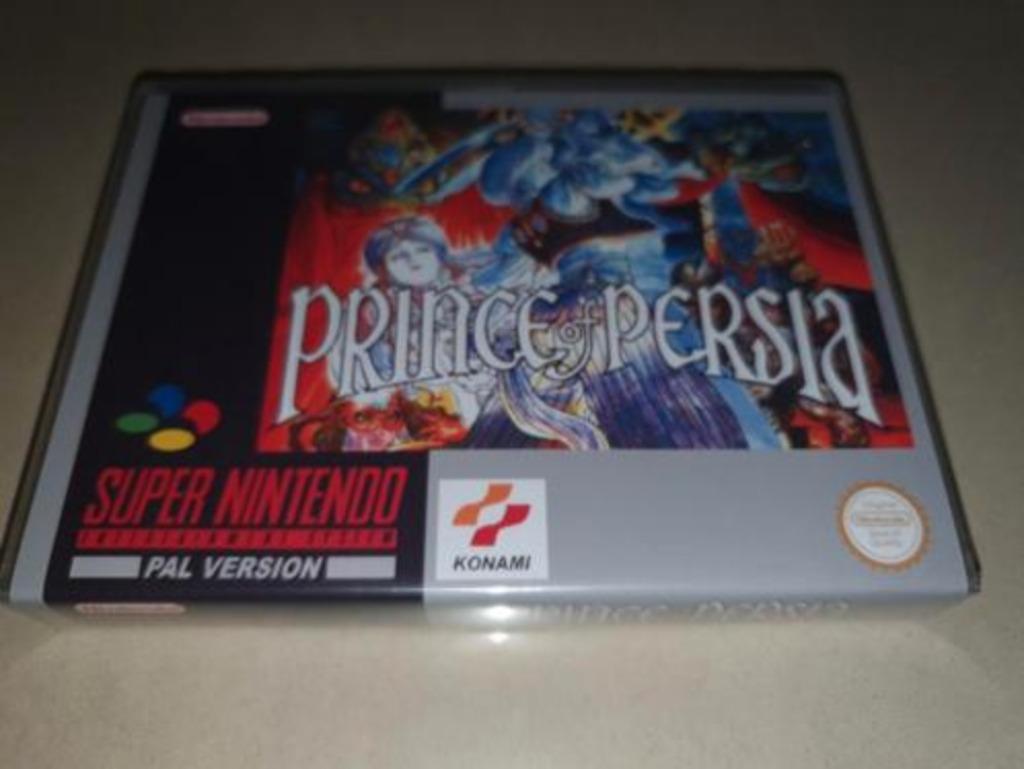 Prince of Persia SNES Game Case, Envoi, Comme neuf