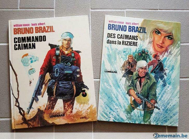 Bruno Brazil (2 albums à prix divers), Boeken, Stripverhalen, Gelezen, Meerdere stripboeken, Ophalen
