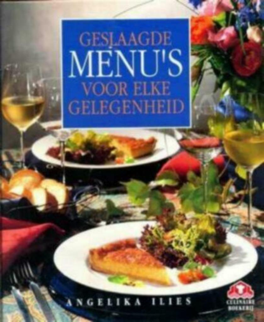 Geslaagde menus voor elke gelegenheid / Angelika Ilies, Ophalen of Verzenden, Zo goed als nieuw