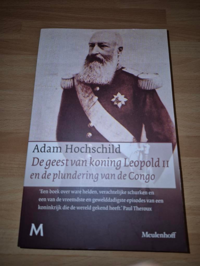 De geest van koning Leopold II en de plundering van Congo, Boeken, Ophalen of Verzenden, Zo goed als nieuw