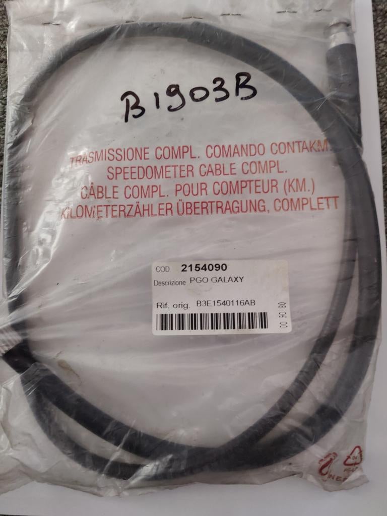 Câble compteur kilométrique pgo galaxy, Vélos & Vélomoteurs, Pièces de cyclomoteur | Scooters, Enlèvement ou Envoi, Neuf