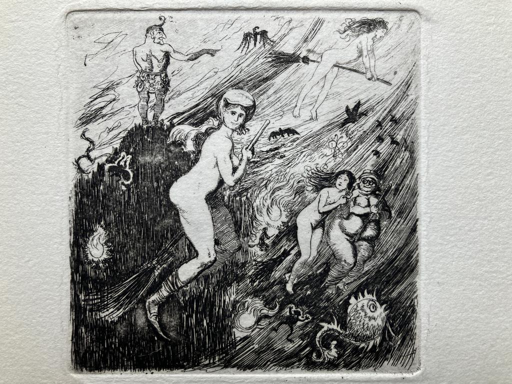 ets Van Offelen ‘Heksen’, Antiek en Kunst, Ophalen of Verzenden