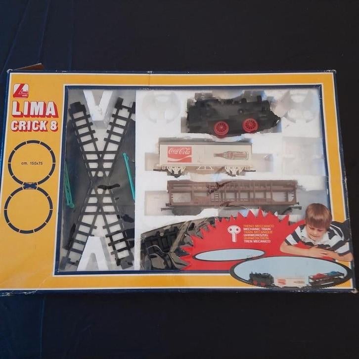 LIMA CRICK8 SET DE TRAIN HO - VINTAGE *NEUF*, Hobby & Loisirs créatifs, Trains miniatures | Échelles Autre, Enlèvement, Neuf, Set de Trains
