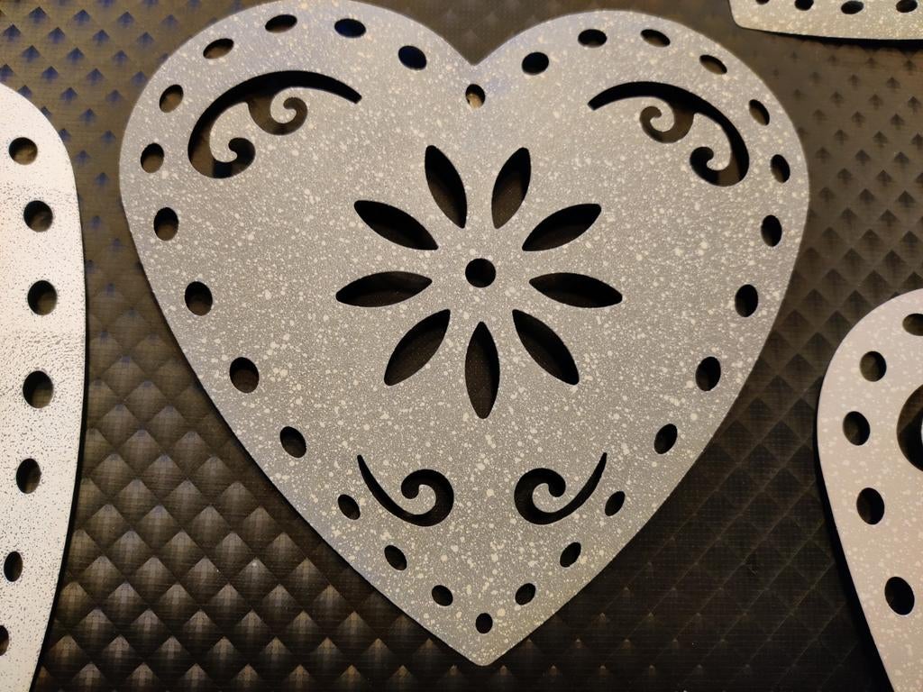 Set metalen hartjes, Ophalen of Verzenden, Nieuw