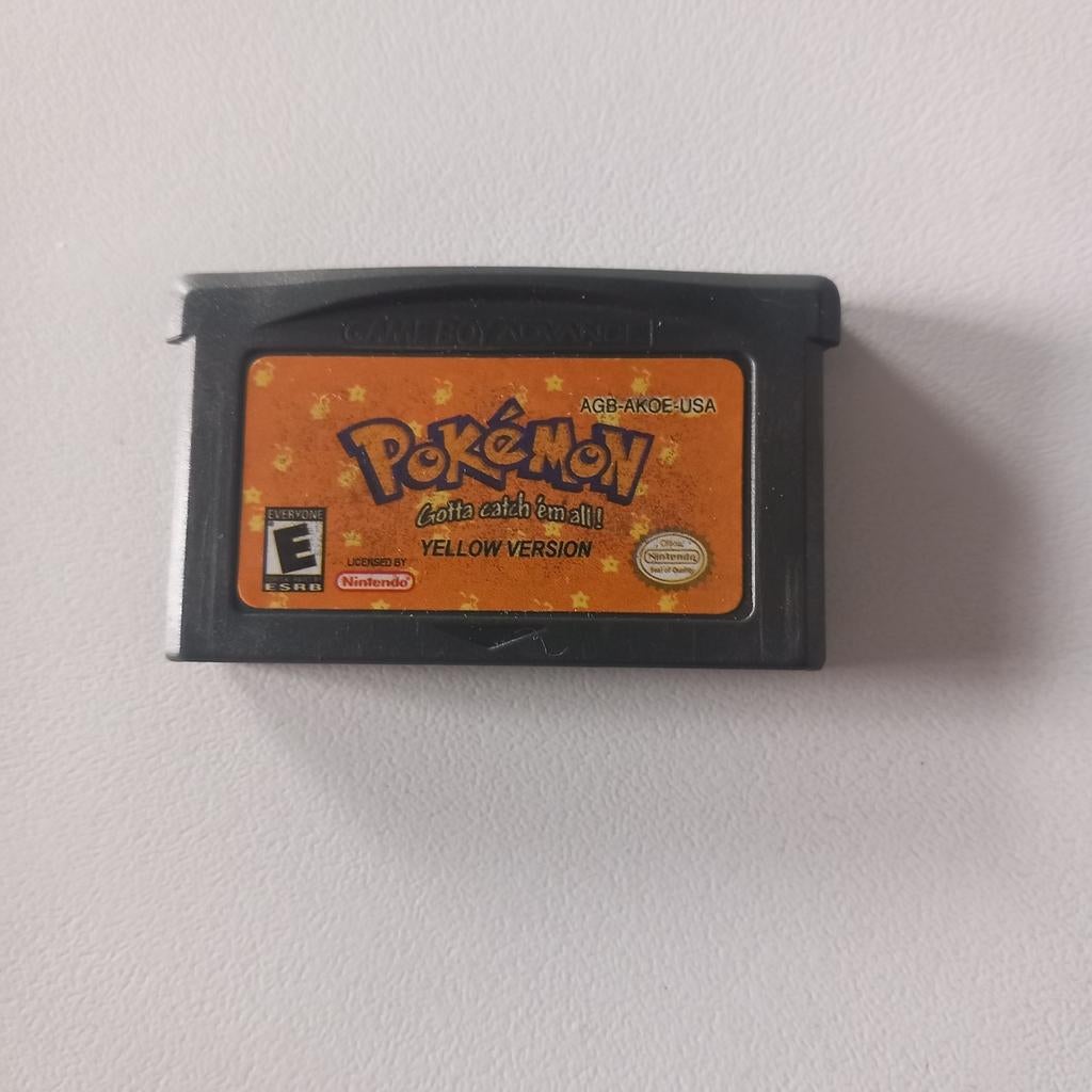 Pokémon yellow version bootleg usa gba, Games en Spelcomputers, Ophalen of Verzenden, Zo goed als nieuw