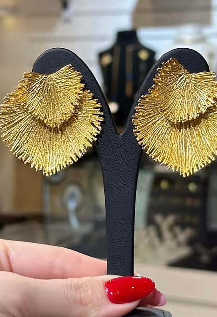 Boucles d’oreilles artisanales handmade, Enlèvement ou Envoi, Comme neuf