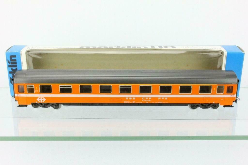 4162 MÄRKLIN HO – Swiss Eurofimawagen/Suisse voiture Euro, Neuf, Enlèvement ou Envoi, Courant alternatif, Wagon