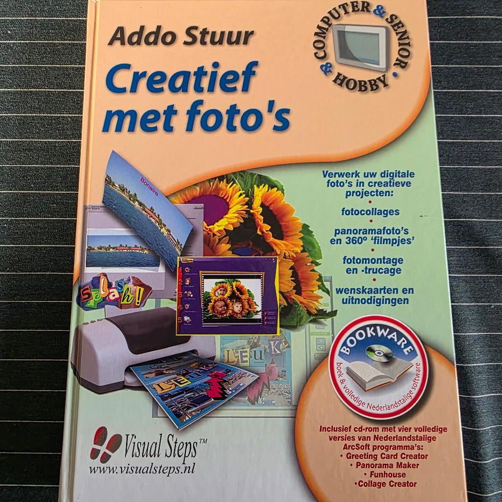CREATIEF MET FOTO'S ADDO STUUR BOEK + CD ROM, Livres, Enlèvement ou Envoi, Neuf, Photographie et Cinéma