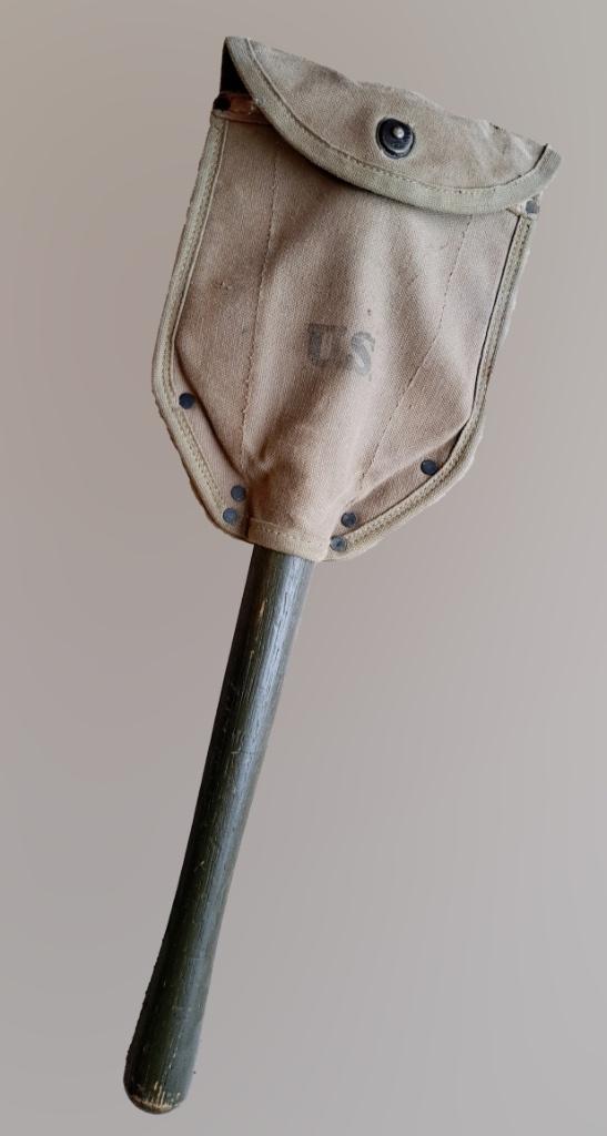 PELLE PLIANTE+HOUSSE USWW2 - ORIGINAL, Enlèvement ou Envoi, Armée de terre, Autres types