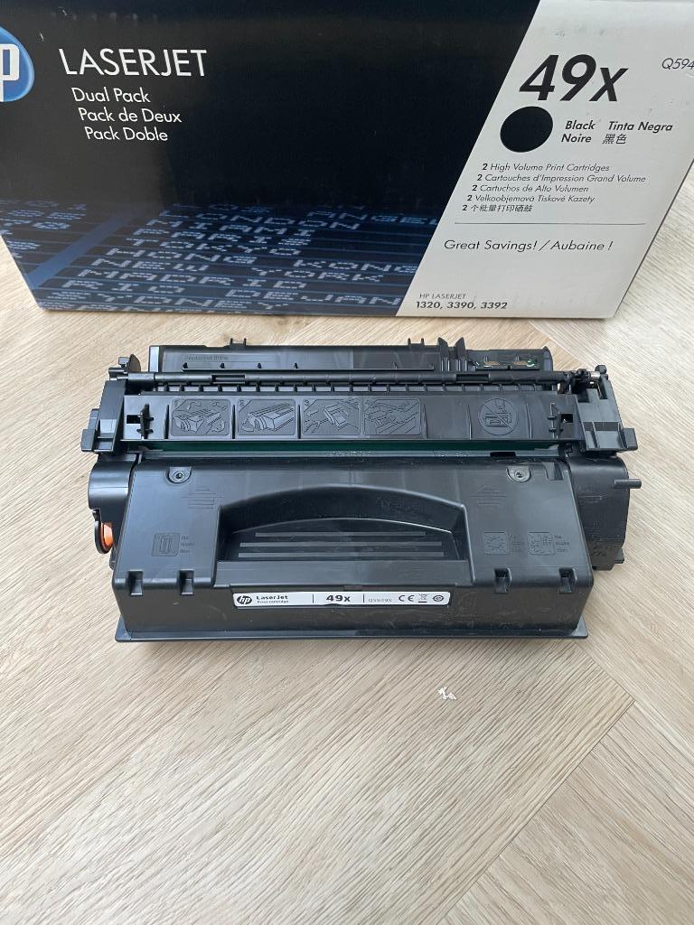 1 nieuwe toner HP Q5949X (HP 49X) HP 1320-3390-3392 serie, Computers en Software, Ophalen of Verzenden, Nieuw, Toner, HP ORIGINAL