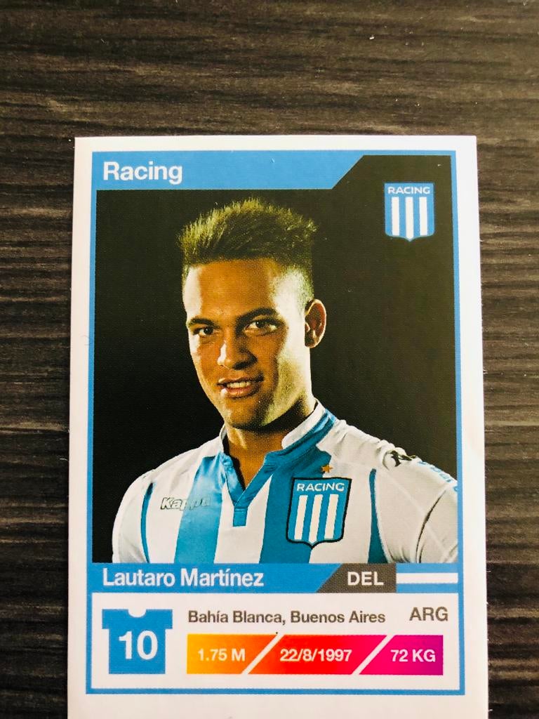 Panini Lautaro Martinez Rookie 2017 Racing #285, Verzenden, Zo goed als nieuw