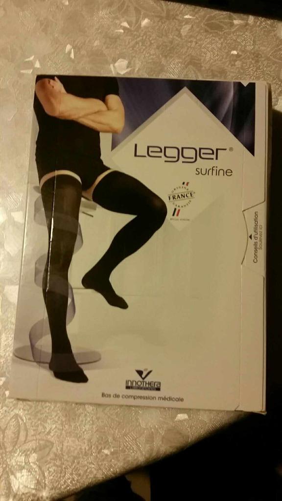 Paire de bas de compression (contention) médicale, Kleding | Dames, Sokken en Kousen, Nieuw, Stay-up kousen, Overige maten, Zwart