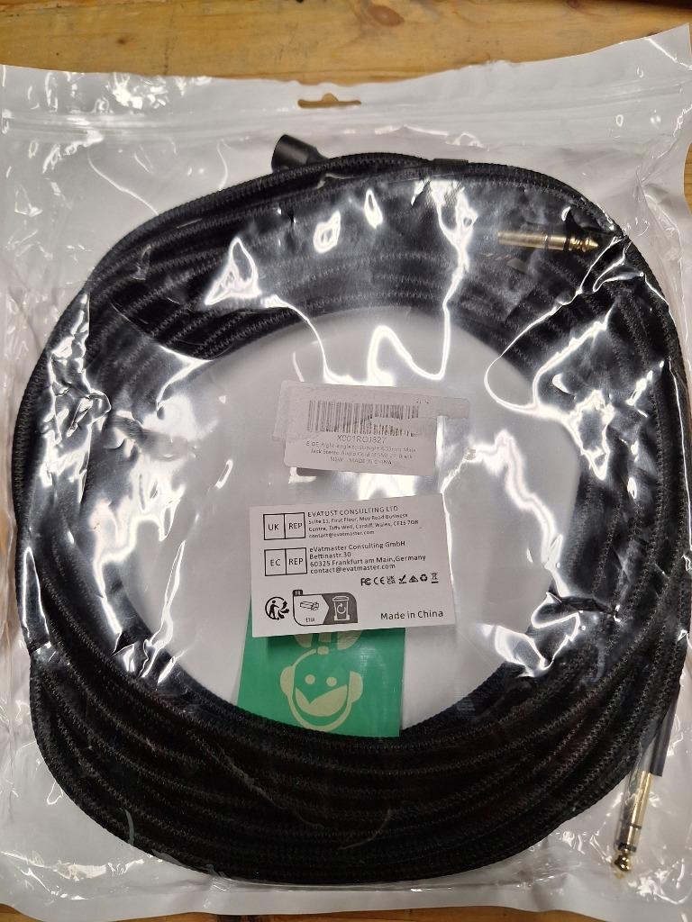 Audio snoer jack aansluiting 4,5m, Verzenden, Nieuw, 5 tot 10 meter, Overige kabels