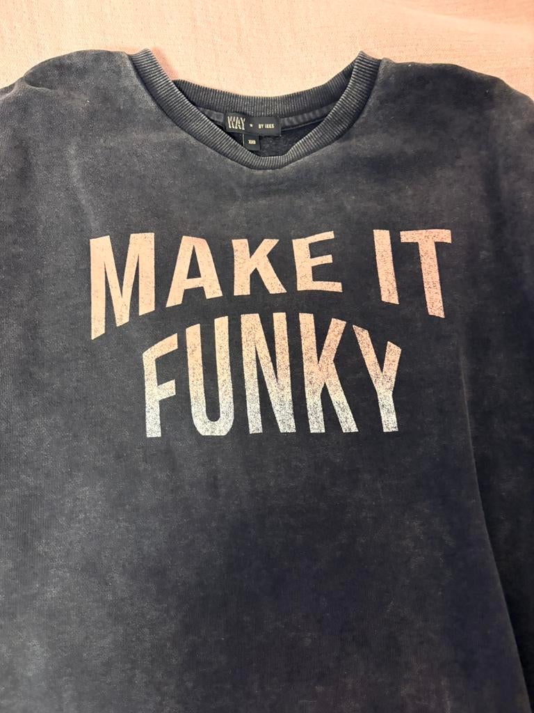 ikks sweatshirtjurk - maat 10 jaar, Ophalen, Zo goed als nieuw, Meisje