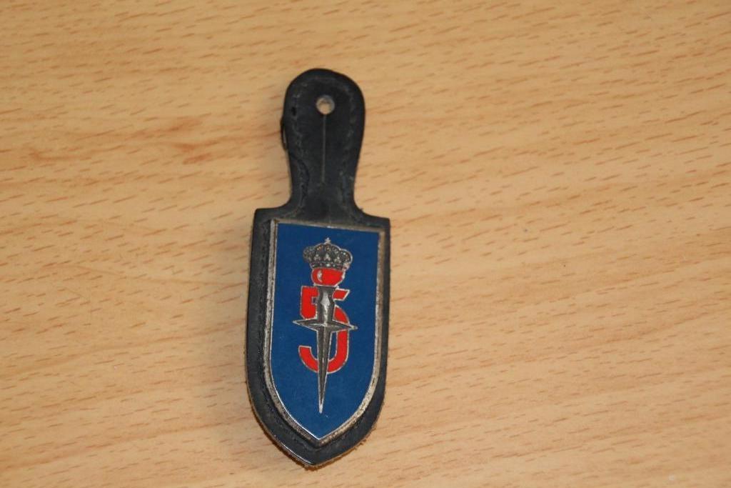 ABL „5 TTR” borsthanger, Verzamelen, Militaria | Algemeen, Verzenden, Landmacht, Embleem of Badge