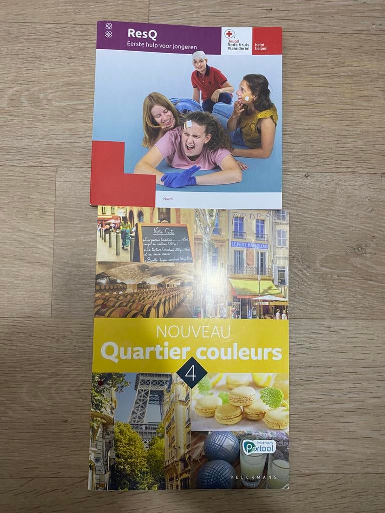 Werkboeken frans en EHBO 4e jaar BSO zorg, Ophalen, Nieuw, Europa, Overige typen
