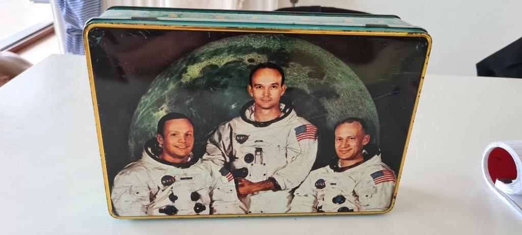 Milou Bubble Gum Bobbie Apollo 11.blikken doos, Verzamelen, Ophalen of Verzenden