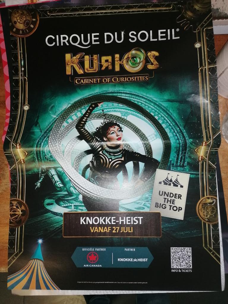 Poster affiche cirque du soleil, Envoi