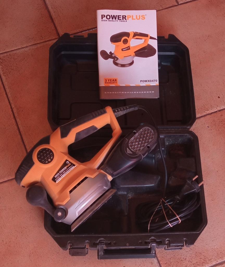 Ponceuse rotative Powerplus POWX0470, Bricolage & Construction, Enlèvement, Comme neuf, Ponceuse circulaire
