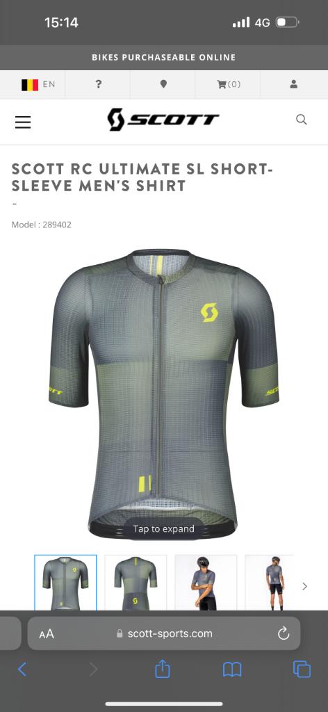 Fietstrui Scott, Nieuw, Ophalen of Verzenden, Scott, Bovenkleding