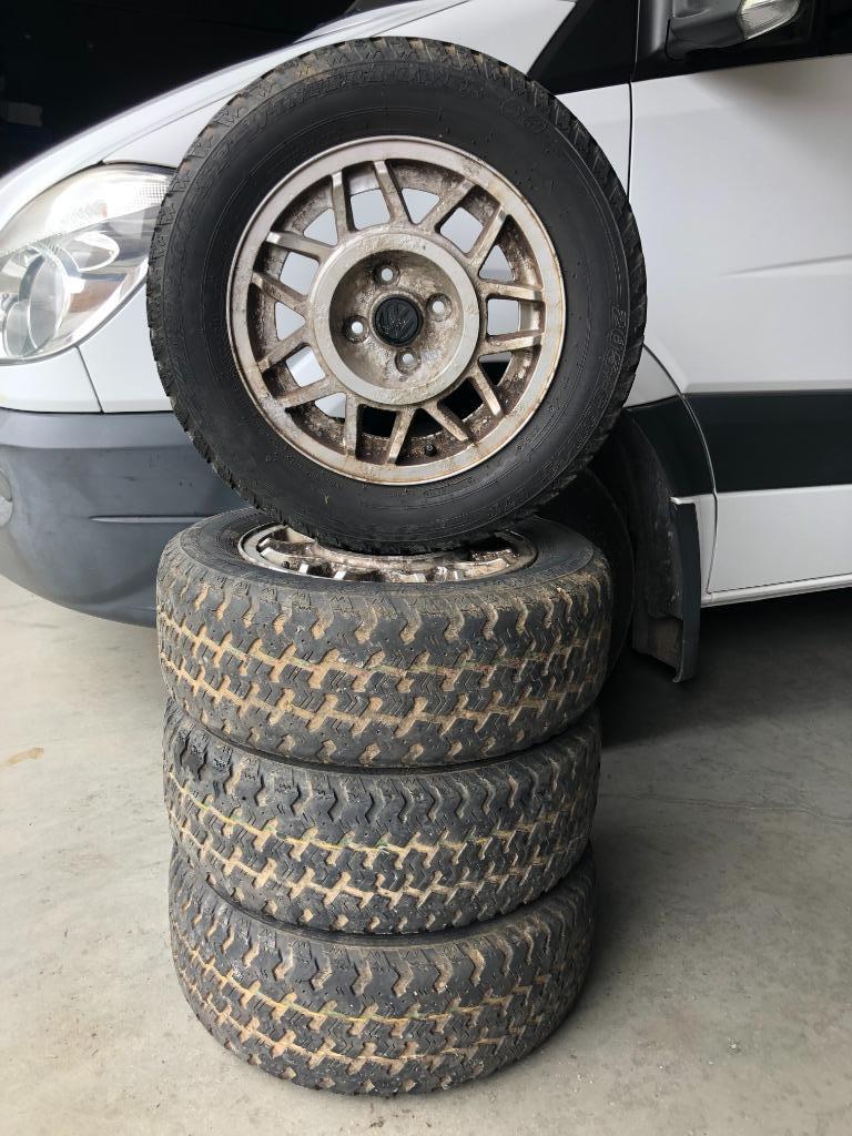 Roues VW Golf 1 Cab Quartet, Ophalen, Gebruikt, Volkswagen