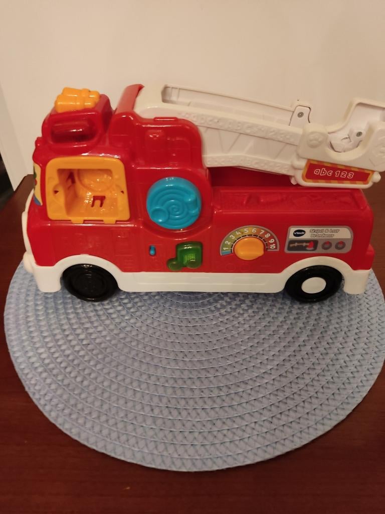 Très beau camion de pompiers éducatif avec son, Enlèvement ou Envoi