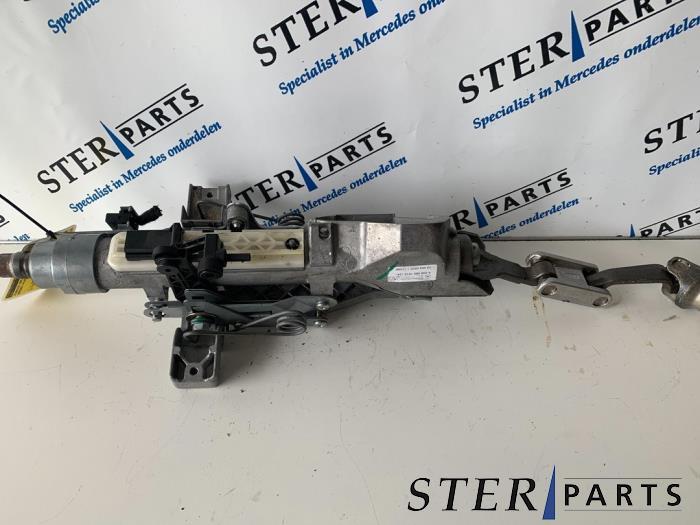 Boîtier colonne de direction complet d'un Mercedes C-Klasse, Enlèvement ou Envoi, 3 mois de garantie, Utilisé, Mercedes-Benz
