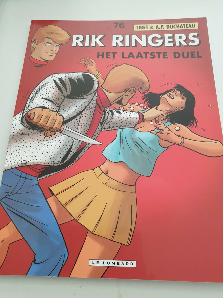 Tibet - RIK RINGERS NR 76 Het laatste duel, Ophalen of Verzenden, Zo goed als nieuw, Tibet; Duchateau