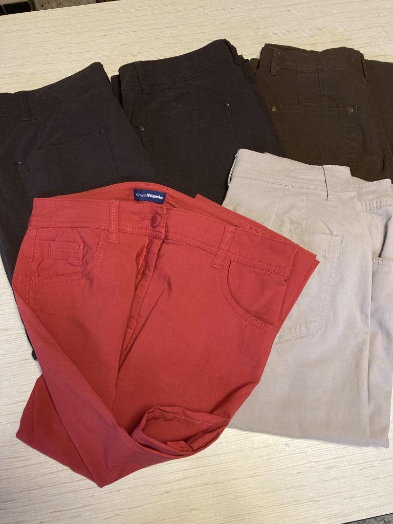 5 lange broeken maat 36, Charles Vögele, Enlèvement, Porté, Taille 36 (S)