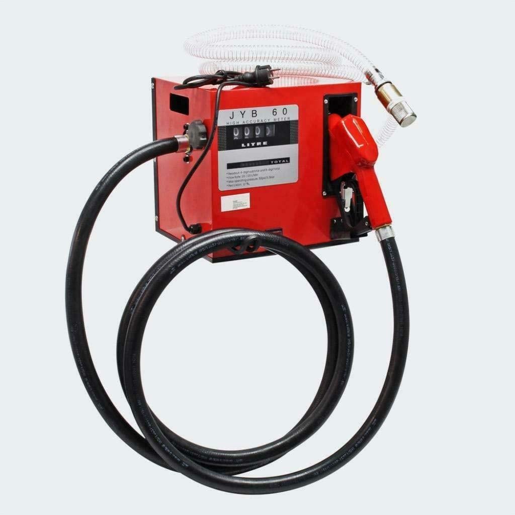 Diesel pomp 230V 550W 60 l/min + teller + overvulbeveiliging, Verzenden