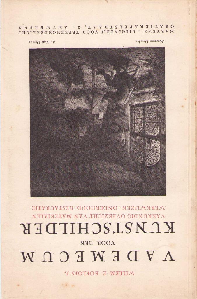 Vademecum voor den Kunstschilder - Willem E. Roelofs Jr., Ophalen of Verzenden, Gelezen, Overige onderwerpen, Willem E. Roelofs Jr.