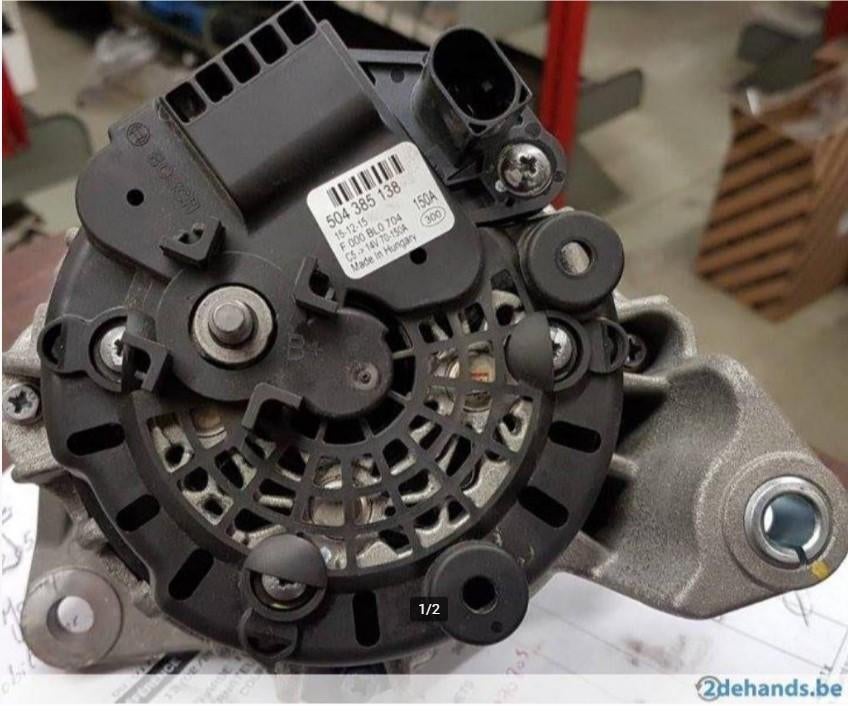 Alternator 150 ampère fiat ducato, Auto-onderdelen, Ophalen of Verzenden, Gebruikt, Fiat
