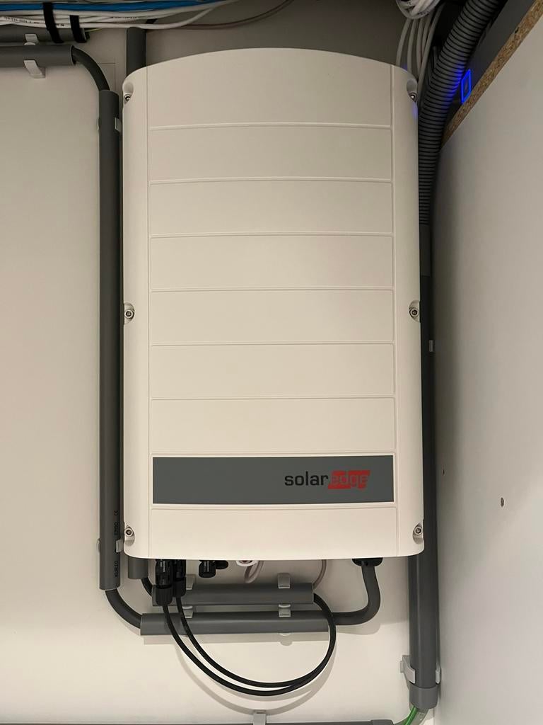 SolarEdge SE6K omvormer met 27 bijhorende optimizers, Ophalen, Zo goed als nieuw