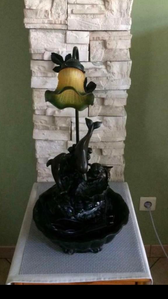 Mooie dolfijnlamp, Gebruikt, 50 tot 75 cm