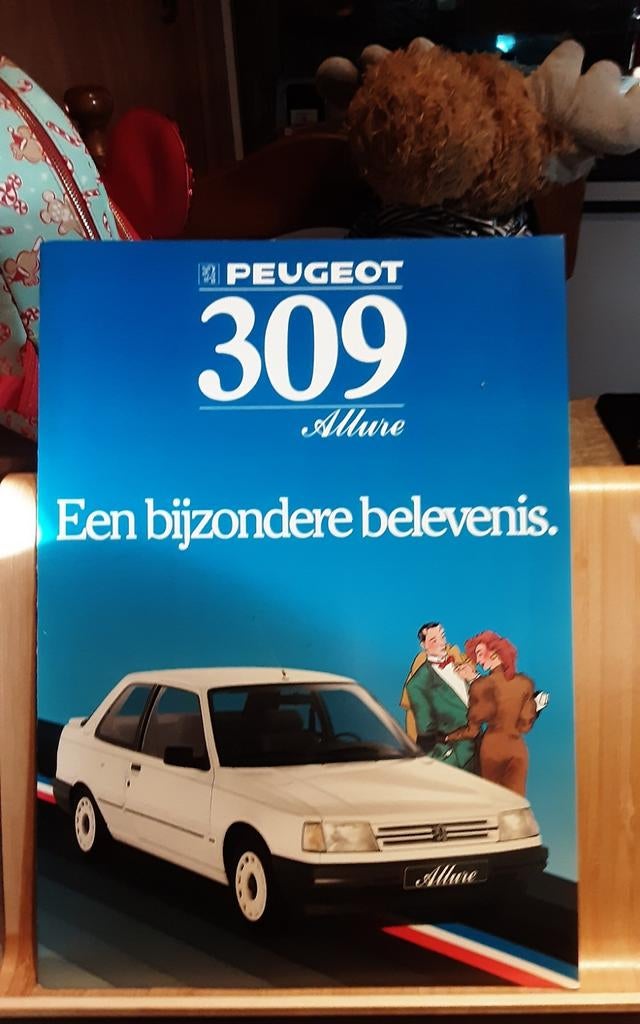 PEUGEOT 309 allure brochure, Enlèvement ou Envoi, Comme neuf, Peugeot