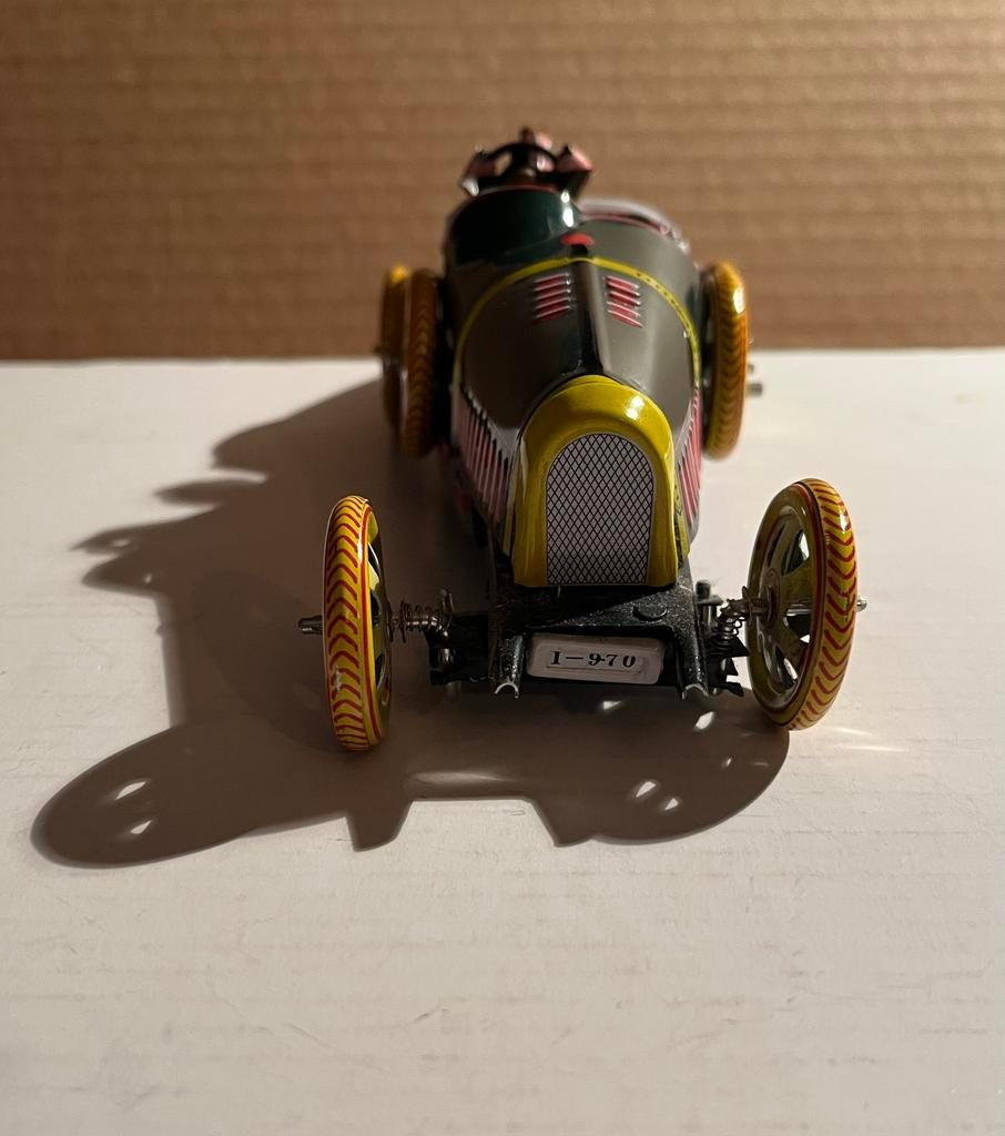 Jouet en étain Bugatti Type 35 Payá Hermanos en étain, Collections, Jouets, Comme neuf, Envoi