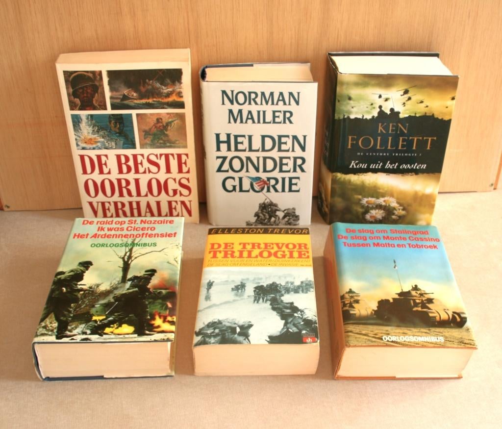Oorlogsverhalen: bundels. 1 = €4 / 3 = €10, Boeken, Oorlog en Militair, Ophalen of Verzenden, Tweede Wereldoorlog, Gelezen, Diverse auteurs