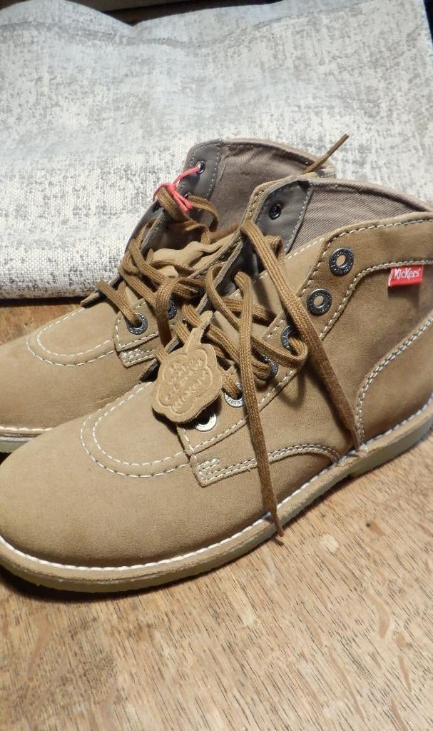 Bottines Kickers, Kleding | Dames, Schoenen, Ophalen, Beige, Lage of Enkellaarzen, Nieuw