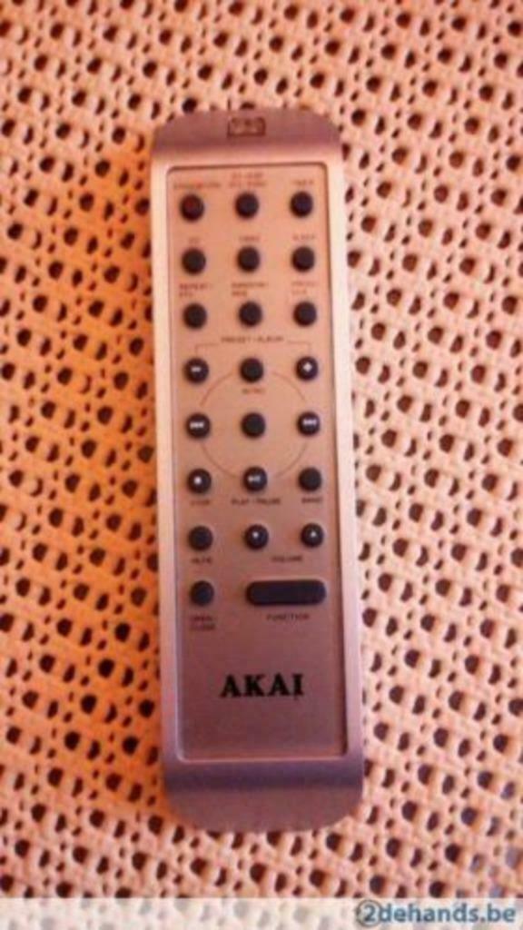 Afstandsbediening akai qx d5370rds, TV, Hi-fi & Vidéo, Enlèvement ou Envoi, Utilisé, Originale, DVD